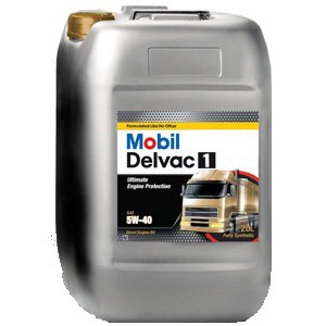 Моторна олива Mobil Delvac 1 5W-40 20л
